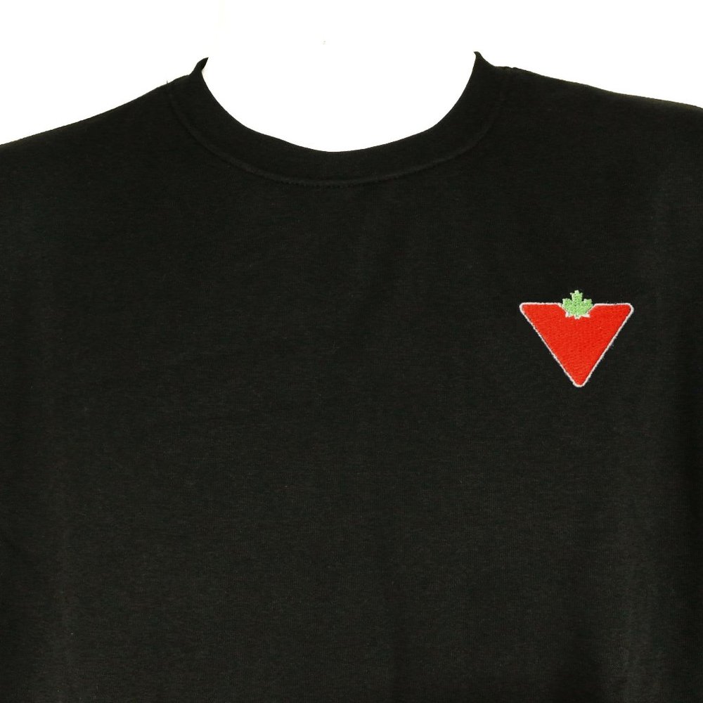 CANADIAN TIRE Store Employee Uniform Black Sweatshirt Shirt Size L NWT - Picture 3 of 9
